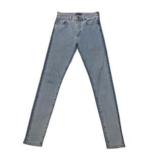 Levis Made & Crafted 2 Tone High Rise Skinny Jeans Womens 28x30 Japanese Denim